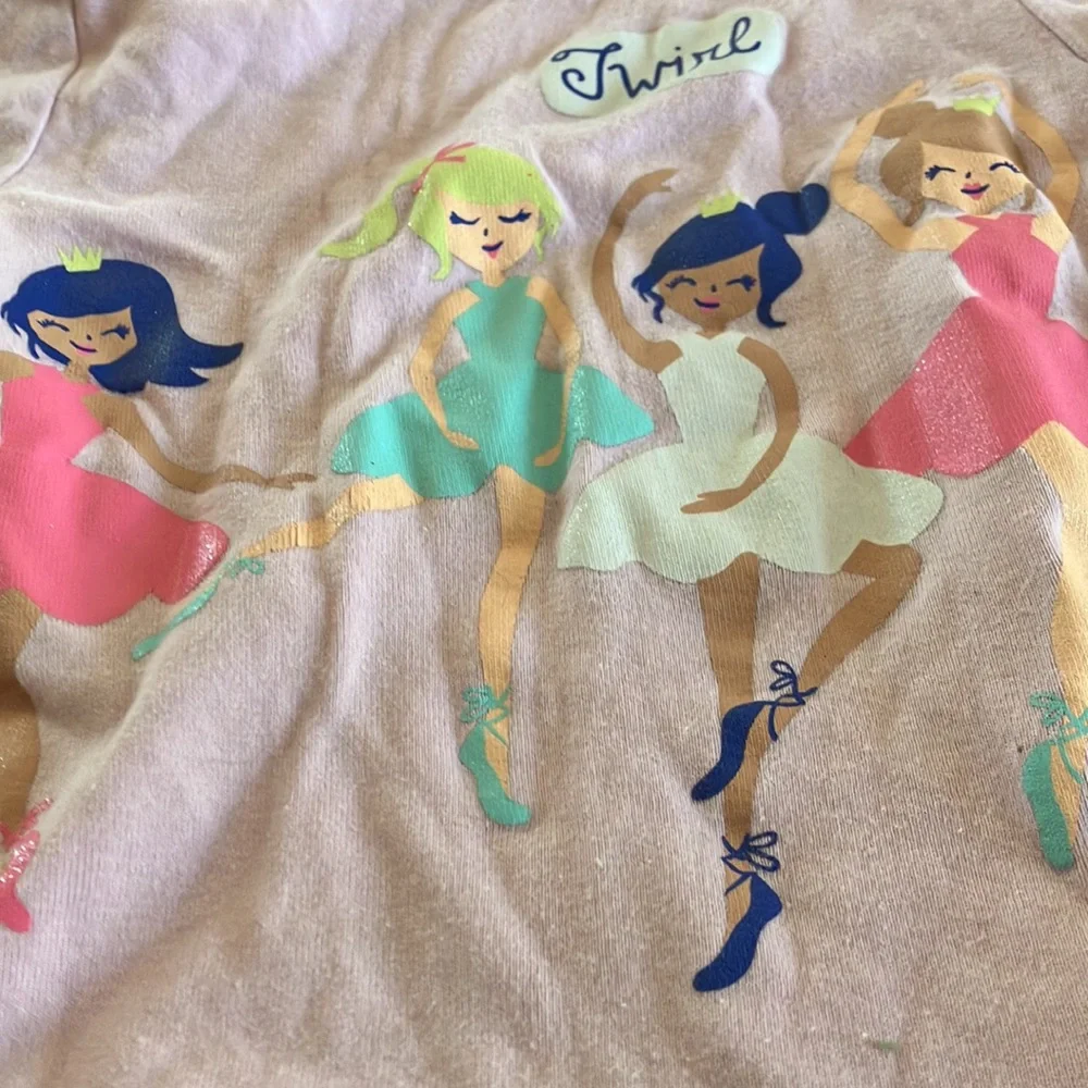 Kids Twirl Ballerina carters T-Shirt 4t